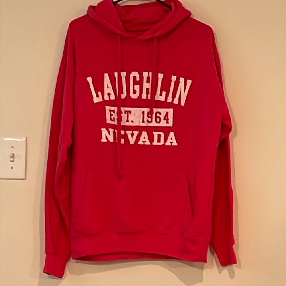 Thick Red hoodie sweatshirt